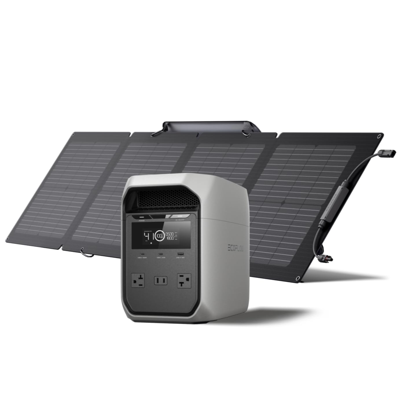 EcoFlow DELTA 3 Classic 1024Wh + Panel Solar 110W | Estación de Energía Portátil