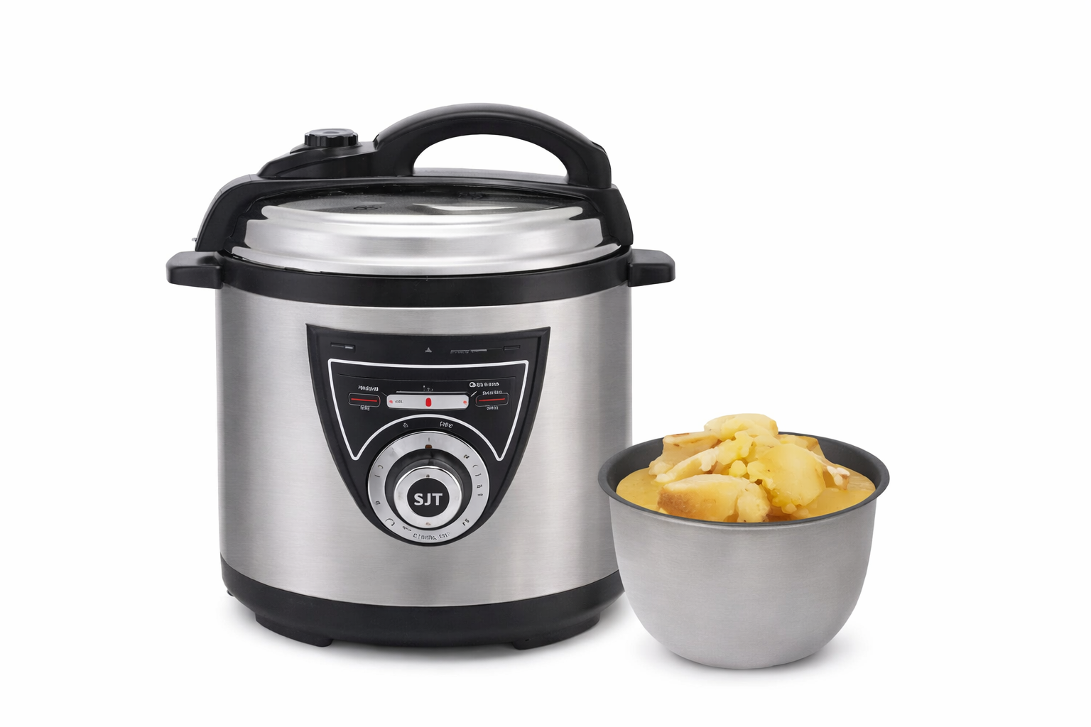 Olla de Presión Eléctrica Multifuncional | Acero Inoxidable | Cocina Rápida y Segura