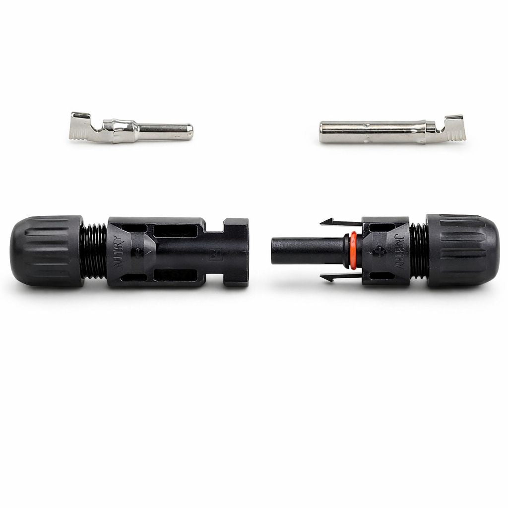 Conectores MC4 para Panel Solar | IP67 | Kit 6 Pares + Llaves